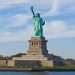 Statue of Liberty seen from the Circle Line ferry, Manhattan, New York