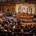 WASHINGTON, DC - JANUARY 03: The House of Representatives votes on Speaker of the House between Rep. Kevin McCarhty (R-CA) and Rep. Hakeem Jeffries (D-NY) in the House Chamber of the U.S. Capitol Building on Tuesday, Jan. 3, 2023 in Washington, DC. Today members of the 118th Congress will be sworn in and the House of Representatives will hold votes on a new Speaker of the House. (Kent Nishimura / Los Angeles Times via Getty Images)
