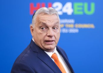 Victor Orban, Hungary's prime minister, arrives at a European Union summit in Budapest, Hungary, on Friday, Nov. 8, 2024. Prime Minister Viktor Orban kicked off Hungary's six-month EU presidency in July with uncoordinated diplomatic freelancing, which included a meeting with Russian President Vladimir Putin. Photographer: Akos Stiller/Bloomberg via Getty Images